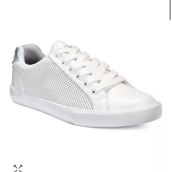 Nautica Steam  Perforated Fashion White Sneakers Women Size 10 US - Picture 1 of 9